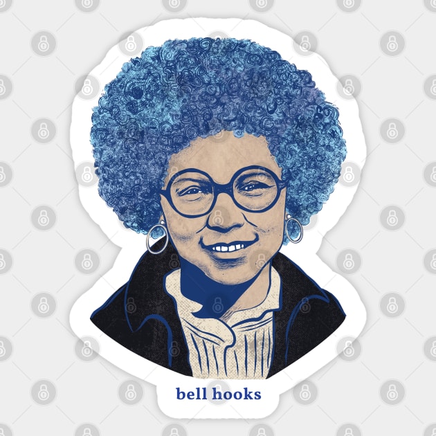 bell hooks Sticker by Huge Potato